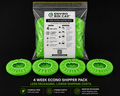 4 Week Econo Shipper Pack – 4 Bin Caps - Fly Proof Wheelie Bin Cover